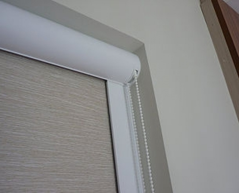 Colocação de Cortina Rolo com Guia Alto da Lapa - Cortina Rolo Hunter Douglas