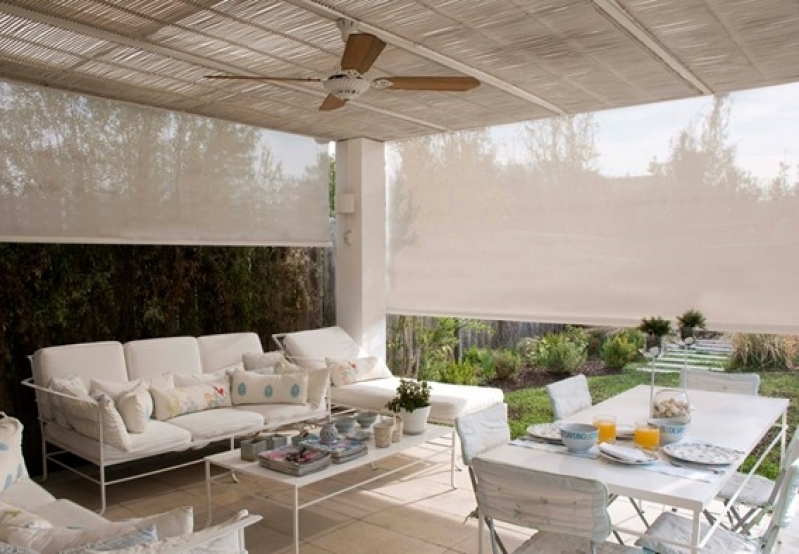 Cortina Rolo área Externa Preço Jardim Europa - Cortina Rolo Hunter Douglas