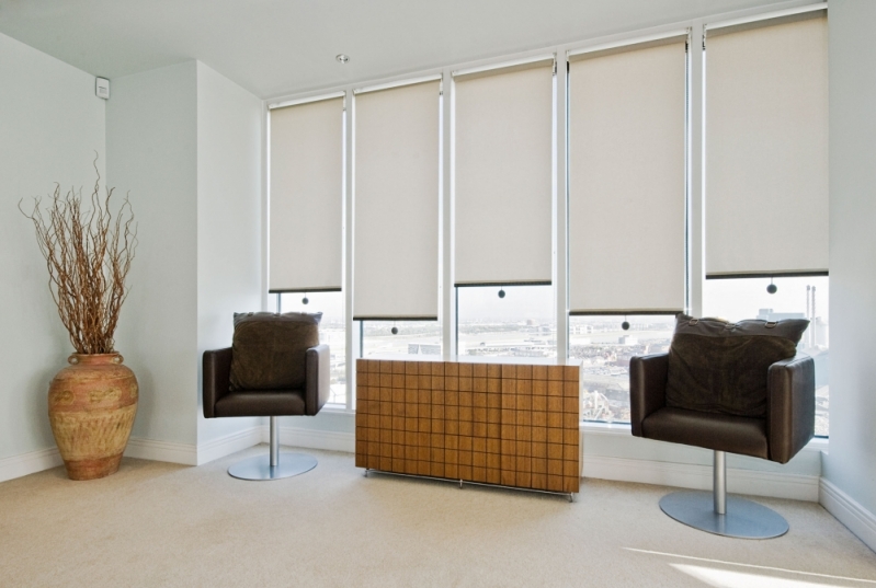 Cortina Rolo com Guia Preço Tremembé - Cortina Rolo Hunter Douglas