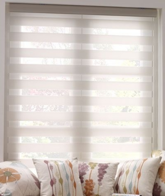 Cortina Romana Horizontal Interlagos - Cortina Romana Hunter Douglas