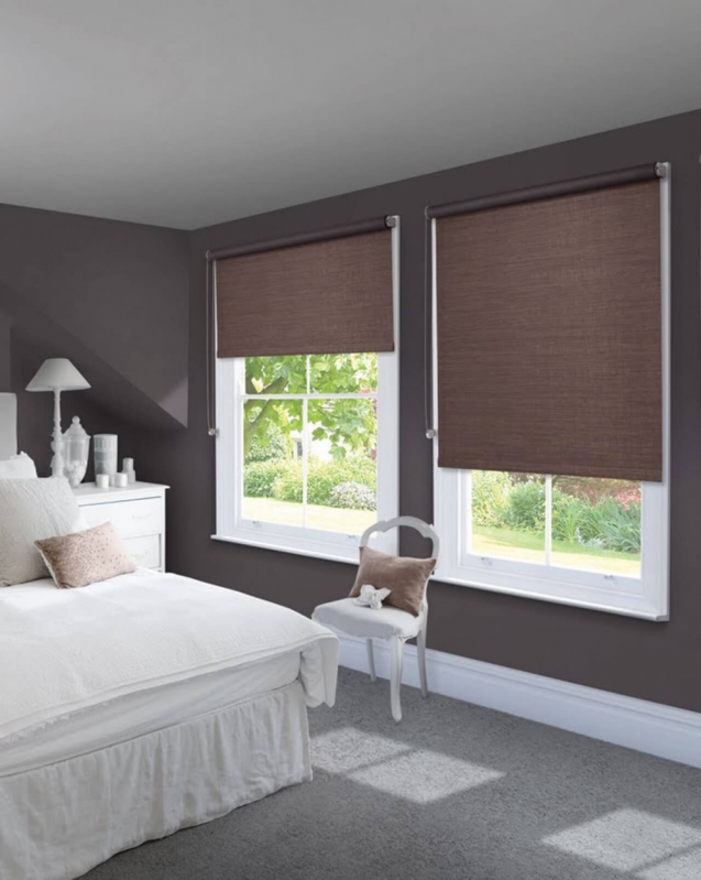 Cortinas Blackout Rolo Jardim Paulistano - Cortina Blackout Preta