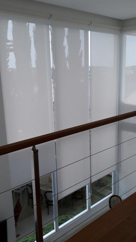 Cortinas Rolo área Externa Jardim Bonfiglioli - Cortina Rolo para Quarto