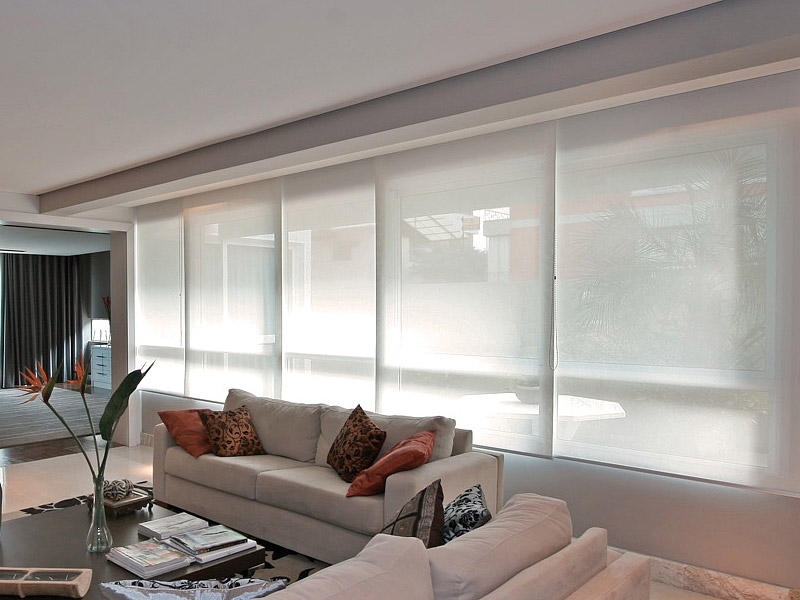 Cortinas Rolo Automatizada Vila Andrade - Cortina Rolo Hunter Douglas