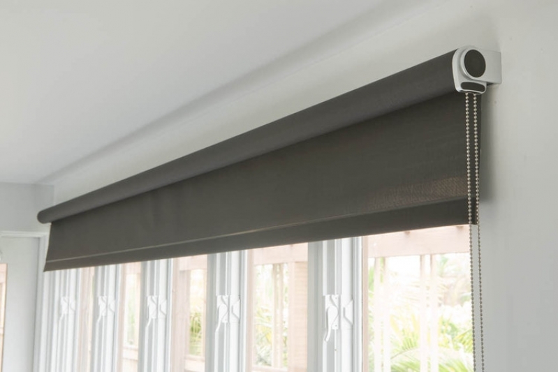 Cortinas Rolo com Guia ABCD - Cortina Rolo Hunter Douglas