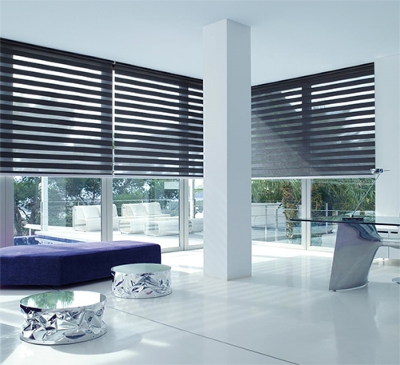 Persiana Metálica Motorizada Preço Zona Oeste - Persiana Motorizada Hunter Douglas