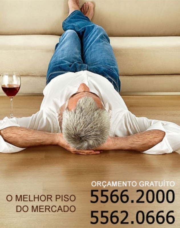 Piso Laminado Escuro Jardim São Paulo - Piso Laminado Branco