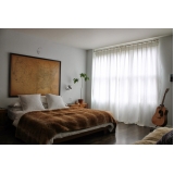 comprar cortina de linho para quarto Campo Belo