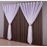 cortinas blackout com voil ABCD