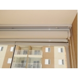 cortinas rolo com trilho deslizante Vila Alexandria