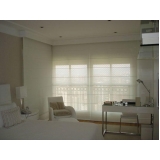 cortinas romana com voil Vila Mariana